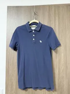Abercrombie & Fitch ネイビー ポロシャツ 半袖