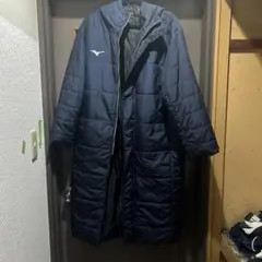 Mizuno ネイビー ベンチコート Mサイズ