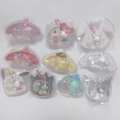 【匿名配送】サンリオキャラクターズ　パッケージチャーム　コンプセット