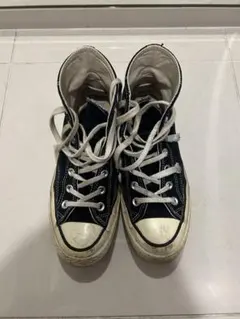 ブラック ハイカット converse スニーカー