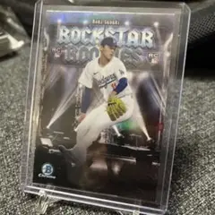 佐々木朗希 RCインサート Bowman 2025 Topps