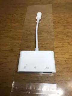 iPhone iPad SDカードリーダーLightning転送バックアップ