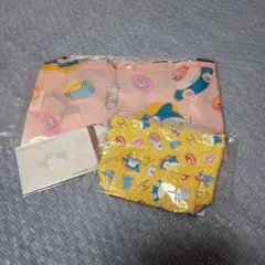 ポケモン　キャラクター柄ポーチとメモ帳セット