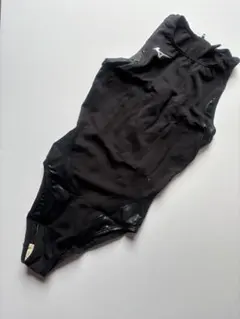 ミズノ女子水球水着(XL) 黒 X 黒 ウォーターポロのサムネイル