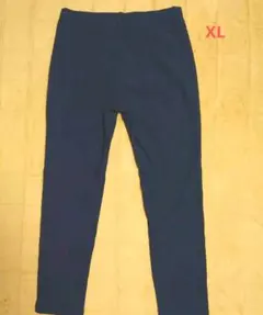 ネイビー ストレッチカジュアルパンツ