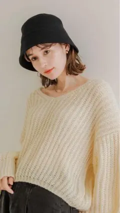 【新品未使用】アーバンリサーチソフトウールバケットハット