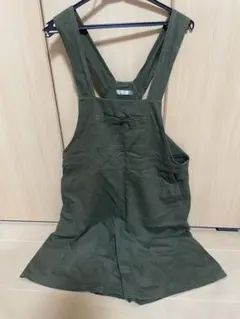 kudr オリーブグリーン サロペット