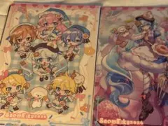初音ミク 雪ミク2026 クリアビジュアルポスター 2セット