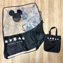 【タイムセール】東京ディズニーリゾート ミッキー ベビーカー用レインカバー