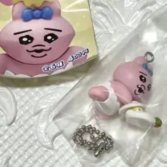 おぱんちゅうさぎ たべものいっぱいマスコット　ケーキ　ガチャ