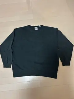 00s OLD GAP ブランクスウェット ブラック 前V 黒 無地XL - メルカリ