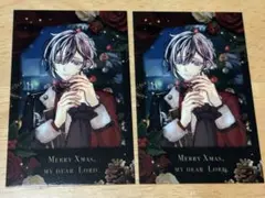 あくねこ　クリスマスチェキ　ベリアン×2