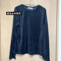【新品★タグ付き】ベロアロングスリーブTシャツ