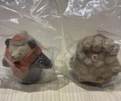 たかはたまさお 木彫り風FIGURE COLLECTION 首元温め熊 南極熊