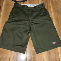 Dickies ショートパンツ カーキ　W30のサムネイル