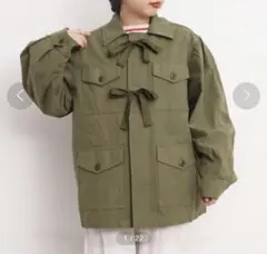child woman ライナー付き　ミリタリージャケット