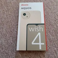 2026年最新】NTT DOCOMO 機種名：AQUOS wish4 スマートフォン本体の
