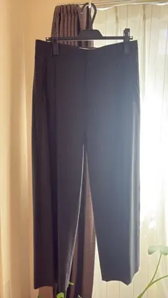 H beauty&yonth ストライプ ワイドスラックス