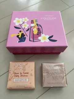 L'OCCITANE ギフトボックス空箱&ソープ