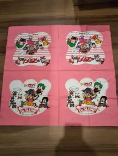 Dr.SLUMP アラレちゃん 鳥山明 ハギレ 布 生地 年代物 昭和レトロ