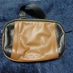 COACH レザー バッグ ブラウン/ブラック