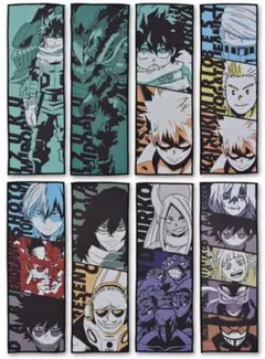 僕のヒーローアカデミア　一番くじ　仲間　Ｊ賞　ビジュアルタオル　全８種８枚