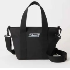 新品未使用　オトナミューズ　Coleman 2WAY ショルダーバッグ ブラック