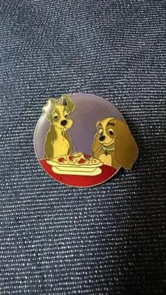 DEC Lady stamp pin わんわん物語　レディ　ピンバッジ 新品未使用 ディズニーストア ピンバッジ わんわん物語 レディ
