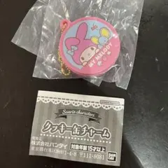 サンリオキャラクターズ　クッキー缶チャーム　マイメロディ ガチャ　ミニチュア