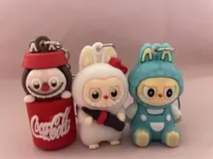 コカ・コーラキャラクター キーホルダー 3体セット