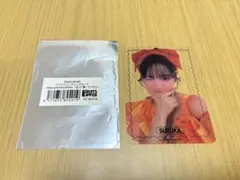 FC限定 FRUITS ZIPPER クリアトレーディングカード