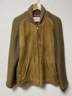 スエード ブルゾン