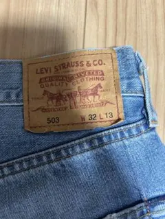 LEVI STRAUSS & CO. 503 ショートパンツ W32 L13