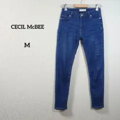 CECIL McBEE　デニム　パンツ　ストレッチ　綿　レディース