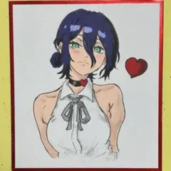 手描きイラスト チェンソーマン レゼ ファンアート オリジナル