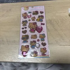 値下げ✨正規品　日焼けキティ キラキララインストーンシール サンリオ