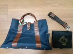 Orobianco 2WAY トートバッグ ネイビーのサムネイル