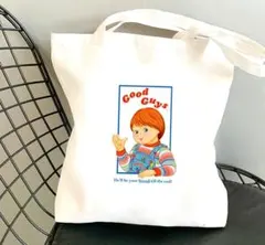 チャイルド・プレイ チャッキー グッドガイ Good Guys トートバッグ