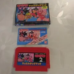 【インナープラケースなし】キン肉マン マッスルタッグマッチ　ファミコンソフト