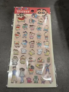 クレヨンしんちゃん ぷっくり　ステッカーシート シール