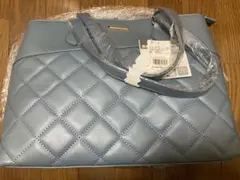 イッツデモ　ライトブルー A4サイズ　トートバッグ