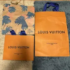 LOUIS VUITTON ショップ袋 2枚セット　ハワイLAYLOW 紙袋