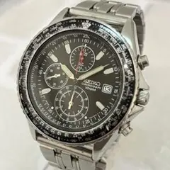 【稼動品】SEIKOセイコー　クロノグラフ　デイト　日付け 7T92-0CF0