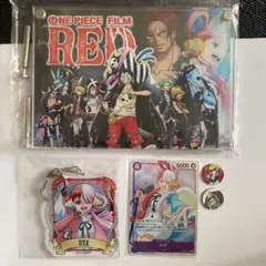 ワンピース　FILM RED アクリルスタンド　アクリルキーホルダー　ウタ