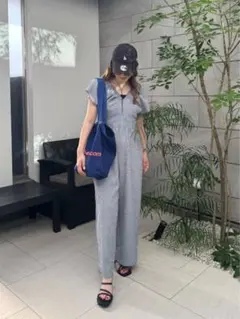 【値下げ不可】Kastane シャーリングイージーオールインワンのサムネイル