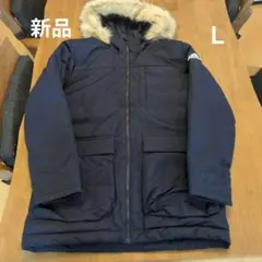 新品　L　アディダス メンズ UTL フーデッドパテッド ジャケット