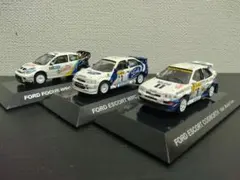 フォード　フォーカス、シエラ、エスコート　ラリーカーコレクション　7台セット Amazon | ｲｸｿﾓﾃﾞﾙ ﾌｫｰﾄﾞ ｴｽｺｰﾄ WRC 97RACﾗﾘｰ #5 C.Sainz/L.Moya