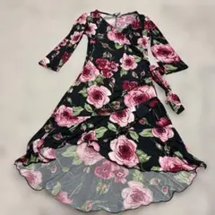 ラルフローレン カシュクール ワンピース 花柄 - メルカリ
