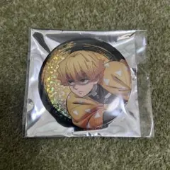 鬼滅の刃　無限城グリッター缶バッジ　善逸