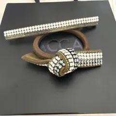 acca バレッタ　リボンゴム　まとめ売り　限定